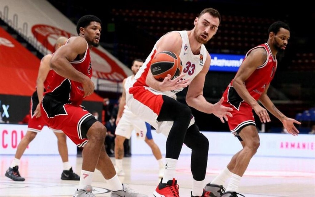 Euroleague: MVP Δεκεμβρίου ο Μιλουτίνοφ