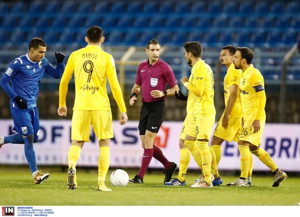 Λαμία-Άρης 2-0: Έσπασε το ρόδι και το σερί των «κίτρινων» με Αραμπούλι (photos)
