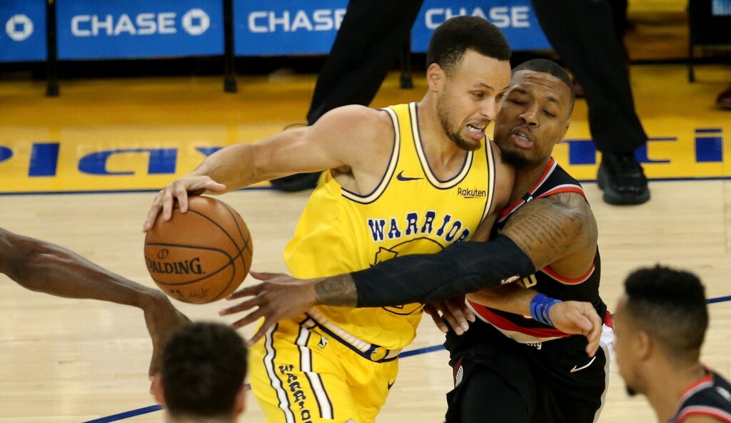 NBA: Μυθικός Κάρι - Σταμάτησε στους 62 και διέλυσε τους Μπλέιζερς (photos+video)