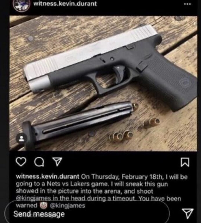 «Συναγερμός» με Λεμπρόν Τζέιμς: «Θα τον πυροβολήσω στο κεφάλι...» (photos)