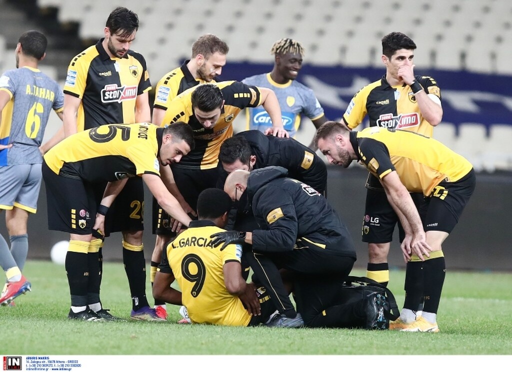 ΑΕΚ-Παναιτωλικός: Απρόοπτο με Λιβάι Γκαρσία στο ΟΑΚΑ (photos)