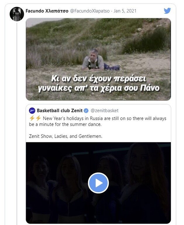 Το τερμάτισε η Ζενίτ: Μυθική απάντηση με «Παρασκευά» ενόψει Παναθηναικού ΟΠΑΠ (video+photos)