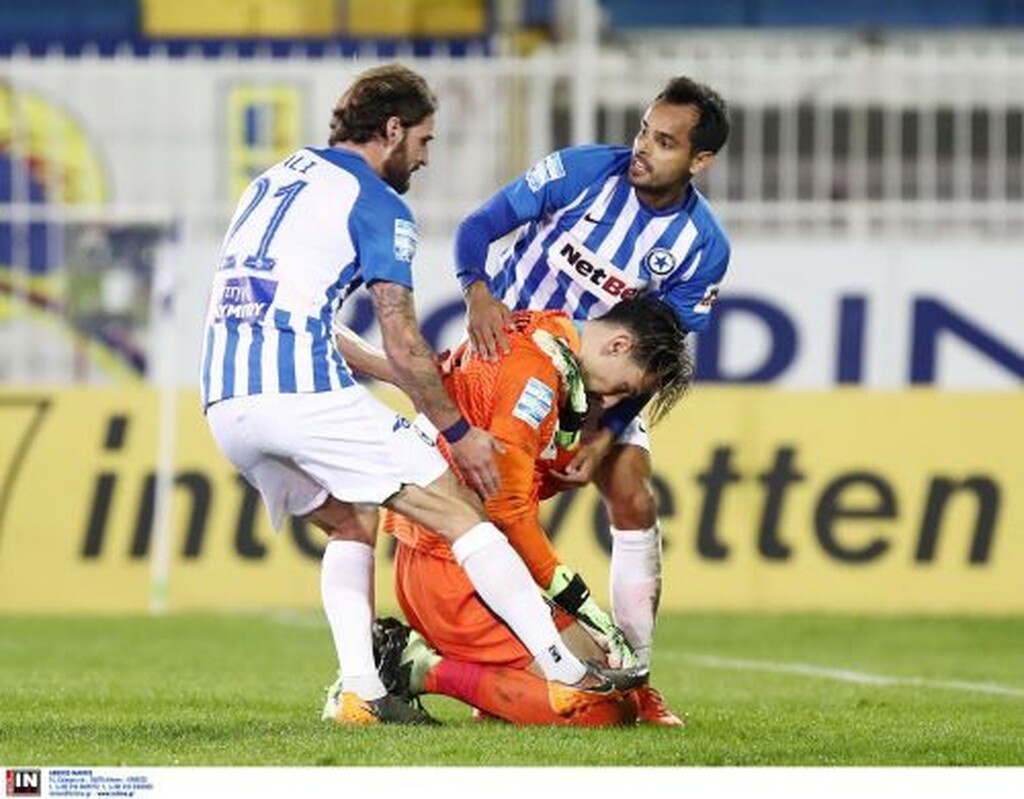 Ατρόμητος-ΠΑΟΚ: Πρόβλημα με τον Γιαννιώτη, αποχώρησε τραυματίας (video+photos)