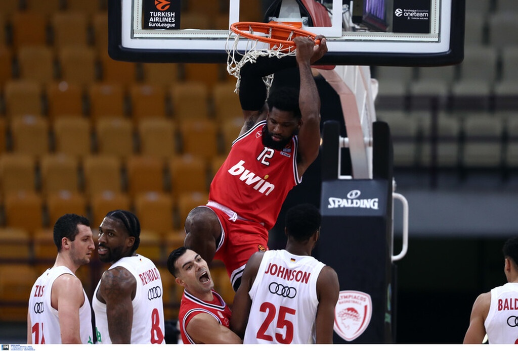 Ολυμπιακός-Μπάγερν Μονάχου 84-82: «Λύτρωση» με Σλούκα