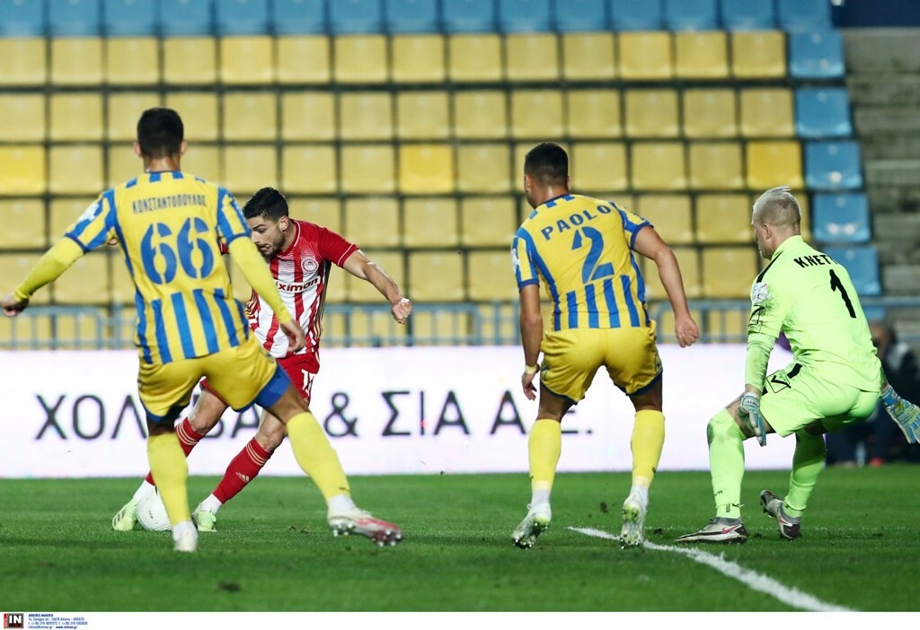 Παναιτωλικός-Ολυμπιακός 1-2: Το «ερυθρόλευκο» πέρασμα από το Αγρίνιο (photos+video)