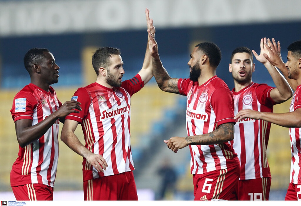 Παναιτωλικός-Ολυμπιακός: Τρομερή μπαλιά Σισέ, το κάρφωσε ο Φορτούνης (photos+video)