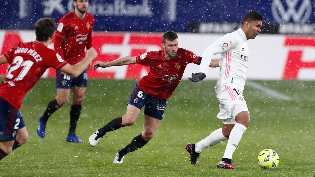 La Liga: Η Ρεάλ «χιόνισε» δύο βαθμούς στην Παμπλόνα! (Video+Photos)