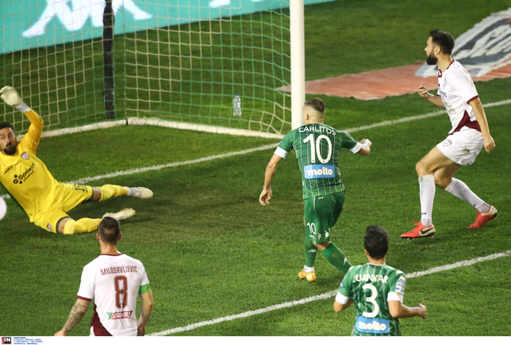 Παναθηναϊκός-ΑΕΛ 2-0: Έτσι έφτασε το «τριφύλλι» στη δεύτερη σερί νίκη (video+photos)