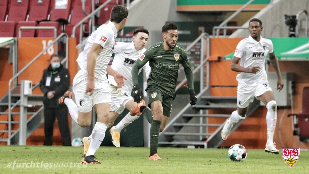 Bundesliga: Σίφουνας η Στουτγκάρδη, άφησε τη σκόνη της στην Άουγκσμπουργκ (photos)