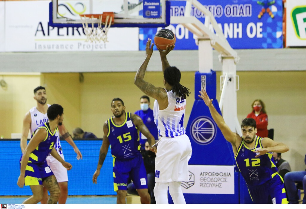 Λάρισα-Λαύριο 58-66: Με Ντέιβις οδηγό, πορεία non stop!