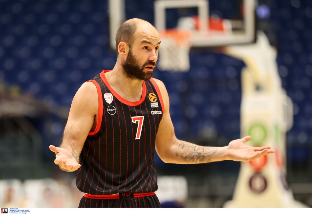 Ολυμπιακός: Αρνητικό ρεκόρ για τον Σπανούλη (video+photos)