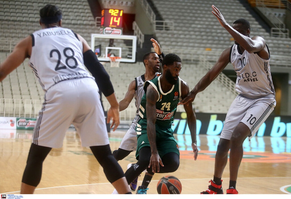 Παναθηναϊκός ΟΠΑΠ-Βιλερμπάν 88-71: «Δολοφόνος» Νέντοβιτς σμπαράλιασε τους Γάλλους