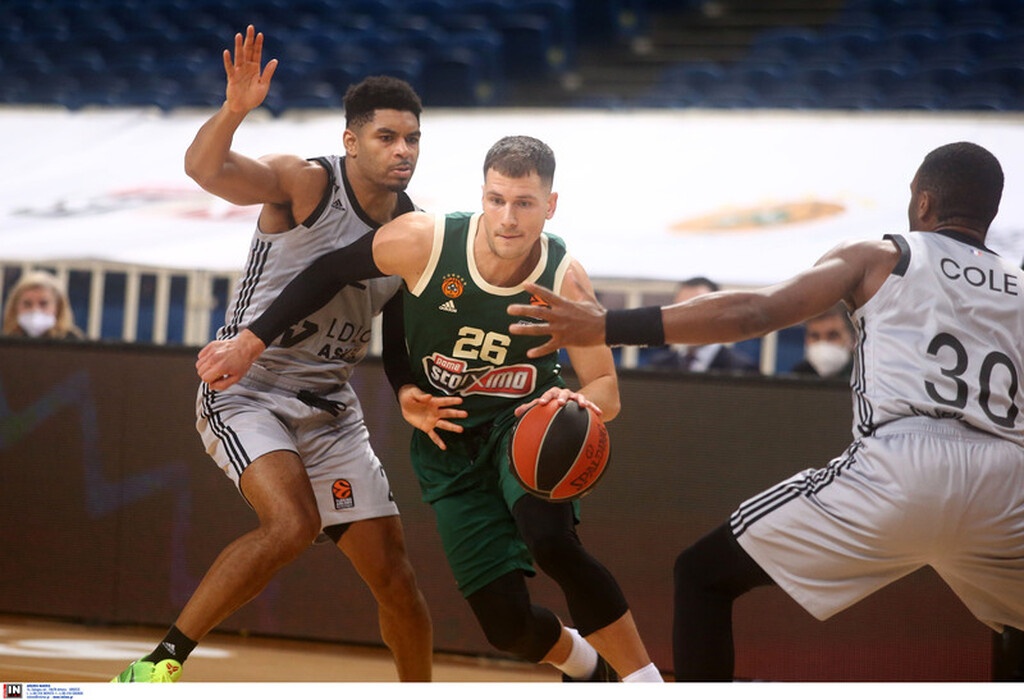 Παναθηναϊκός ΟΠΑΠ-Βιλερμπάν 88-71: «Δολοφόνος» Νέντοβιτς σμπαράλιασε τους Γάλλους