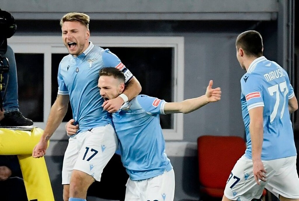 Serie A: Η Ρώμη… βάφτηκε γαλάζια! (Videos+Photos)