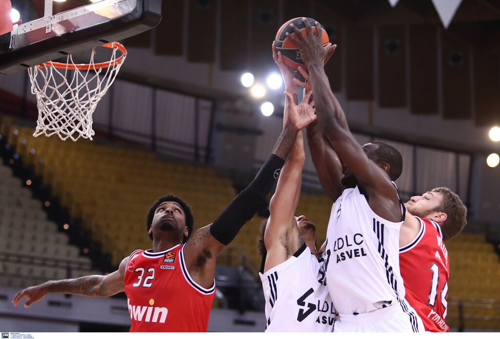 Ολυμπιακός-Βιλερμπάν 63-69: Ήττα-σοκ στο ΣΕΦ!