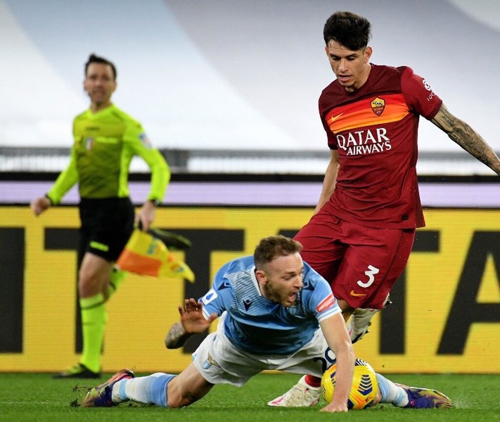 Serie A: Η Ρώμη… βάφτηκε γαλάζια! (Videos+Photos)