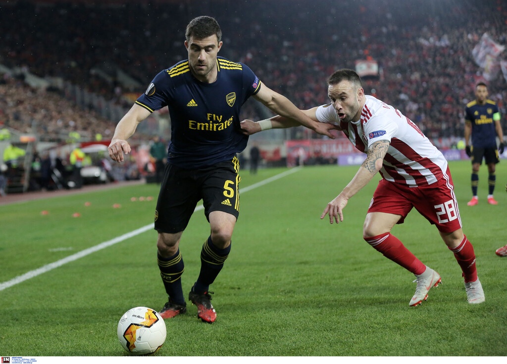 Ολυμπιακός: Ο Πέπε, ο Ανδρούτσος και ο… Sokratis  (photos)