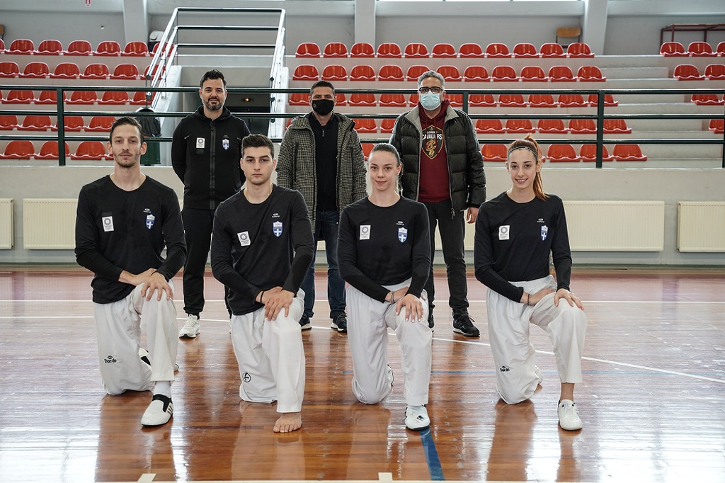 Ταε κβο ντο: Επίσκεψη Θωμαΐδη, Φυσεντζίδη στην προετοιμασία της Προολυμπιακής ομάδας