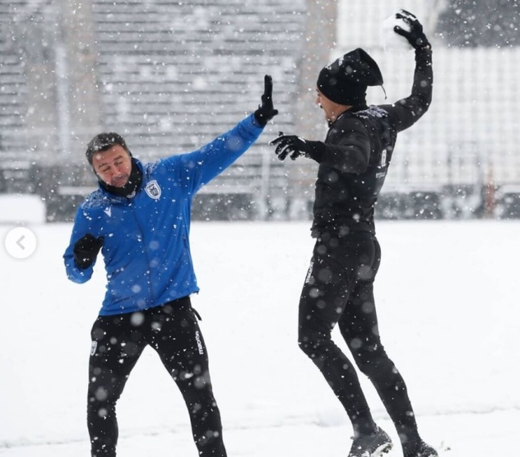 ΠΑΟΚ: Οι… σκιέρ της Τούμπας! (Video+Photos)