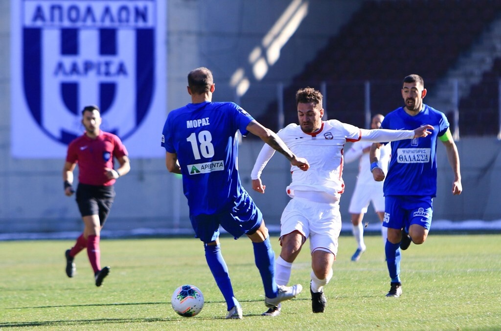 Απόλλων Λάρισας-Ξάνθη 1-1: Λύτρωση στο φινάλε (photos)