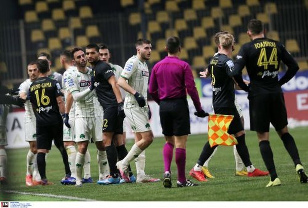 Άρης-Παναθηναϊκός: «Πράσινη» καταγγελία – Υβριστική επίθεση Καρυπίδη σε Μπόλονι (photos)