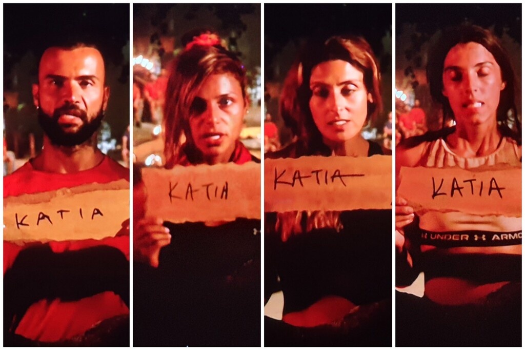 Survivor: Τρελό κράξιμο στο Twitter για την κλίκα των Διάσημων κόντρα στην Κάτια (photos)