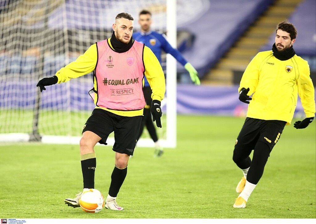 AEK: Η πρώτη ευκαιρία του Χνιντ – Η κουβέντα με τον Χιμένεθ