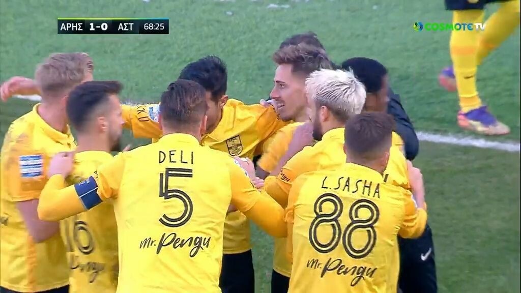 Άρης - Αστέρας Τρίπολης 2-0: «Καθάρισαν» οι αλλαγές (photos+videos)