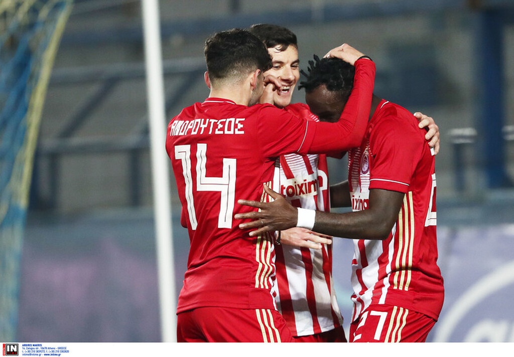 Παναιτωλικός - Ολυμπιακός 0-3: Πορεία προς τους «8» και με τις... ρεζέρβες (videos+photos)