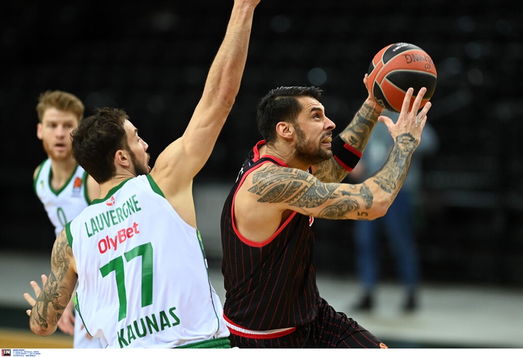 Ζαλγκίρις-Ολυμπιακός 81-79: «Αυτοκτονία» και ήττα στο Κάουνας