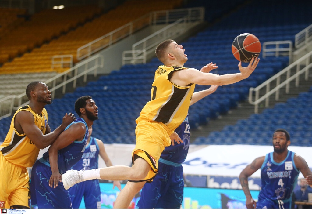 ΑΕΚ-Ιωνικός 81-74: Νίκησε αλλά σκέφτεται τον Γκίκα (videos+photos)