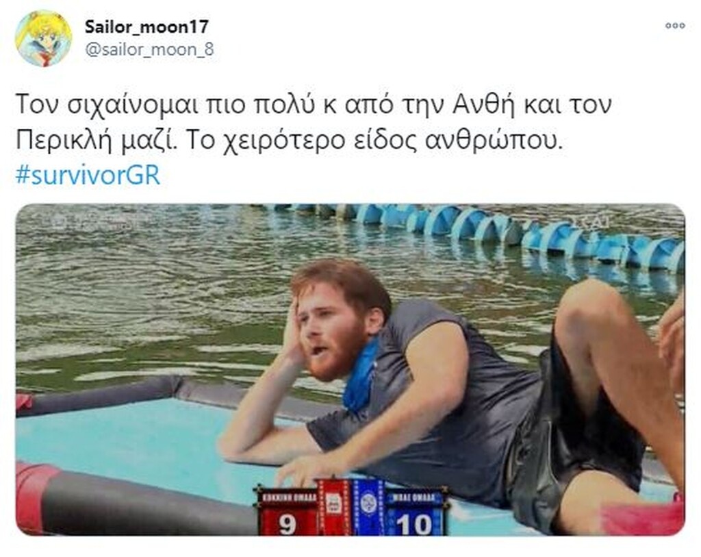 Survivor: Τρομερή επίθεση σε Τζέιμς στο Twitter - «Είσαι φίδι» (photos)