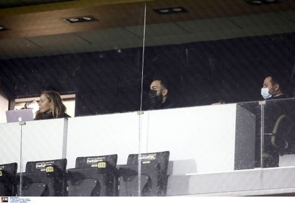 Άρης-ΑΕΛ: Στο γήπεδο ο τιμωρημένος Καρυπίδης, με… εκλεκτό καλεσμένο (photos)