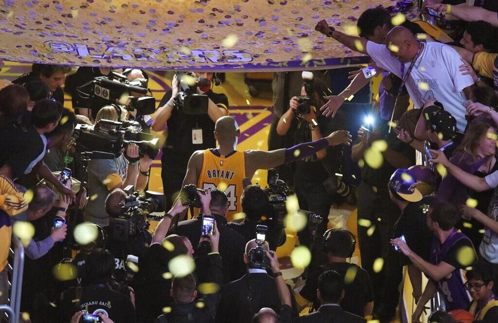 Κόμπι Μπράιαντ: Η τελευταία παράσταση του «Black Mamba» (video+photos)