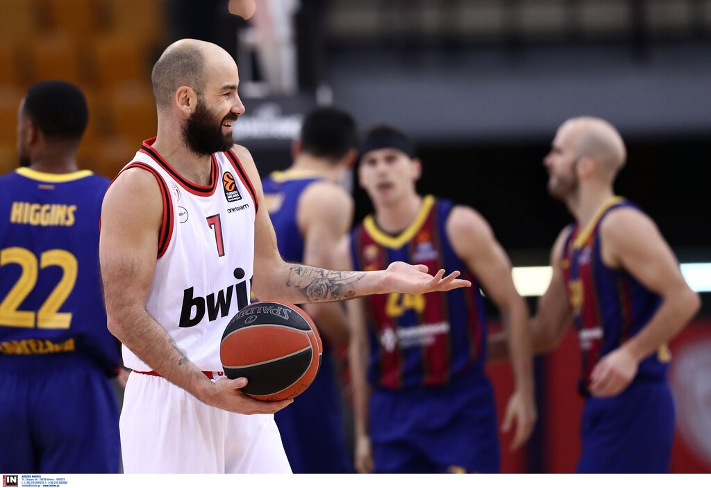 Ολυμπιακός-Μπαρτσελόνα 74-76: Ο Πρίντεζης δεν πρόλαβε…