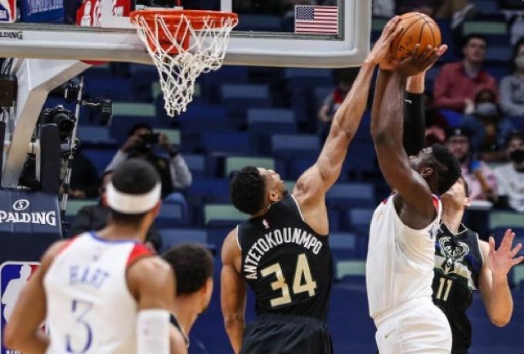 NBA: Έπαιζε μόνος του ο Γιάννης - Ήττα για Μπακς (photos+video)
