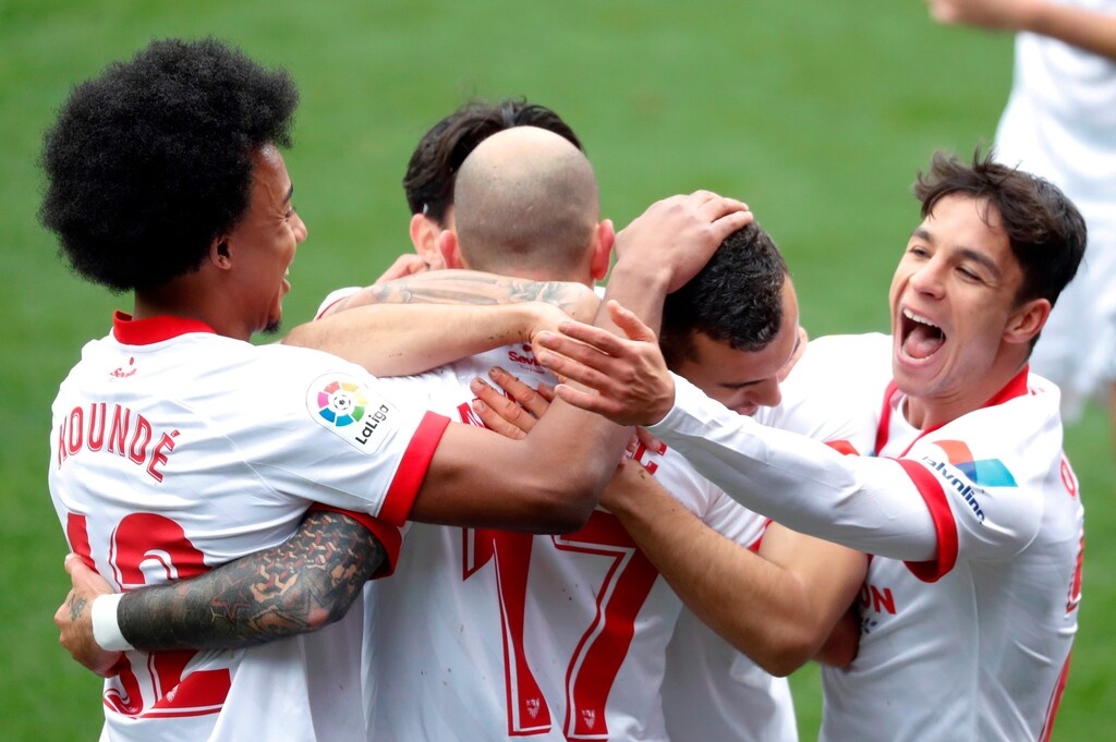 La Liga: Άνετη νίκη η Σεβίλλη και τρίτη θέση (video+photos)