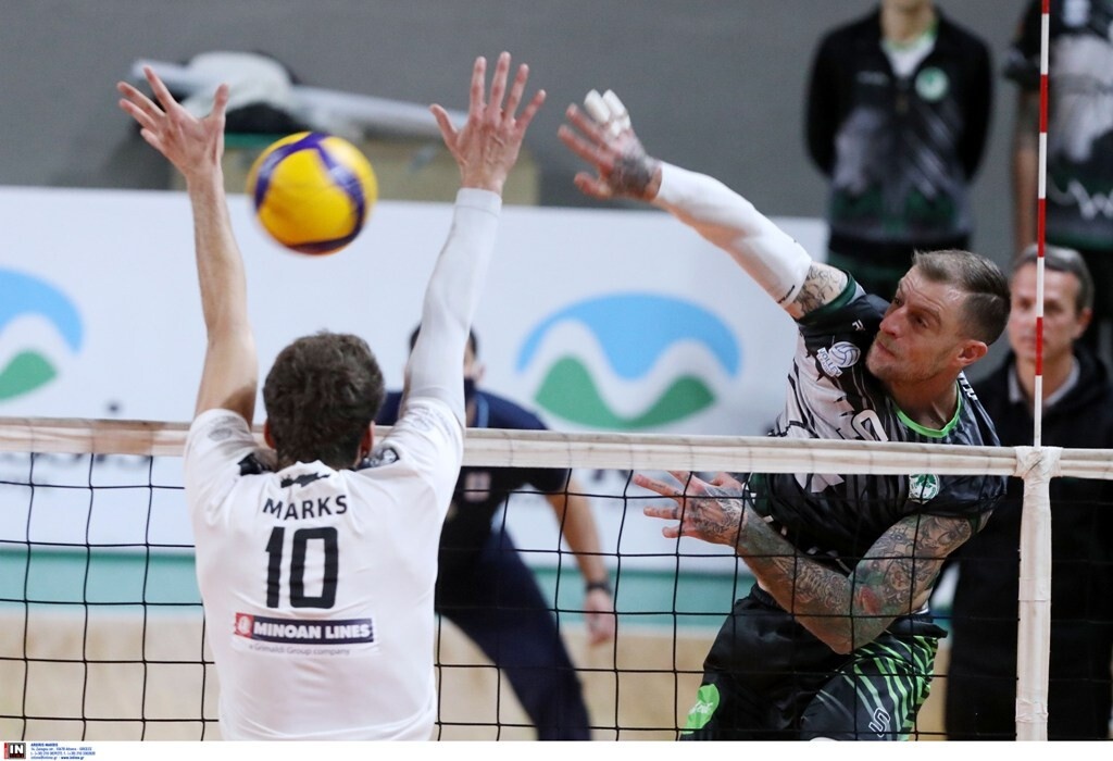 Volley League: Έσπασε το… ρόδι ο Μίλων (photos)