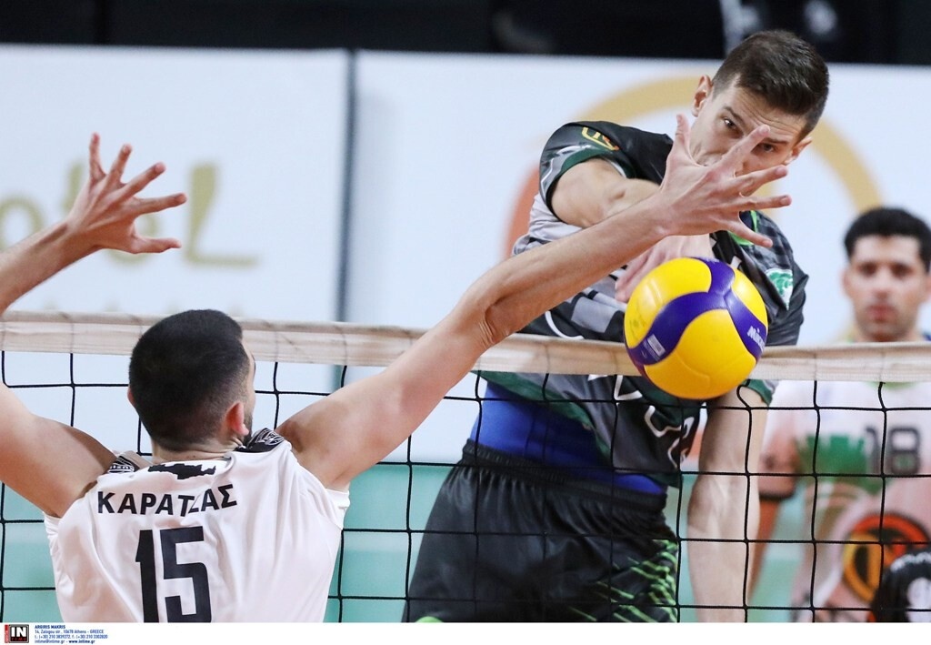 Volley League: Έσπασε το… ρόδι ο Μίλων (photos)