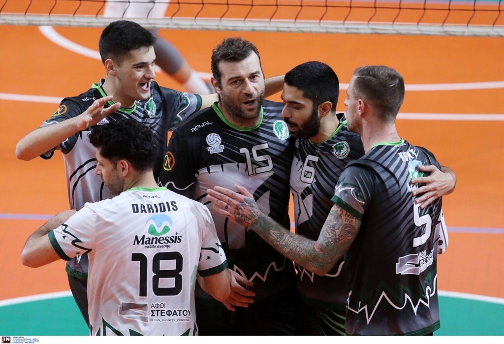 Volley League: Έσπασε το… ρόδι ο Μίλων (photos)