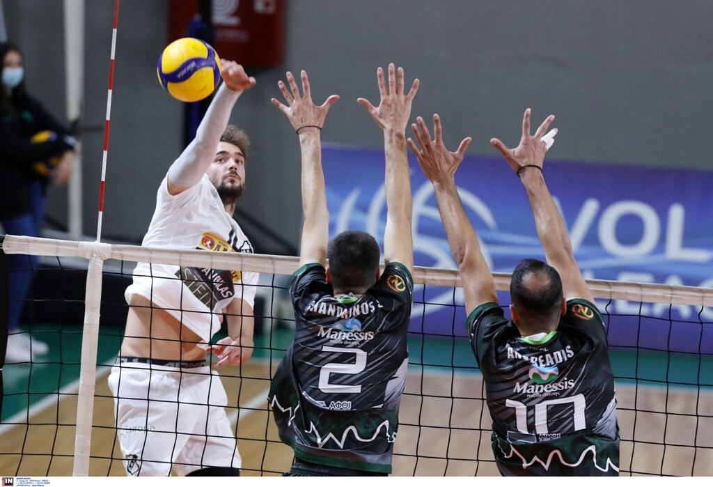 Volley League: Έσπασε το… ρόδι ο Μίλων (photos)
