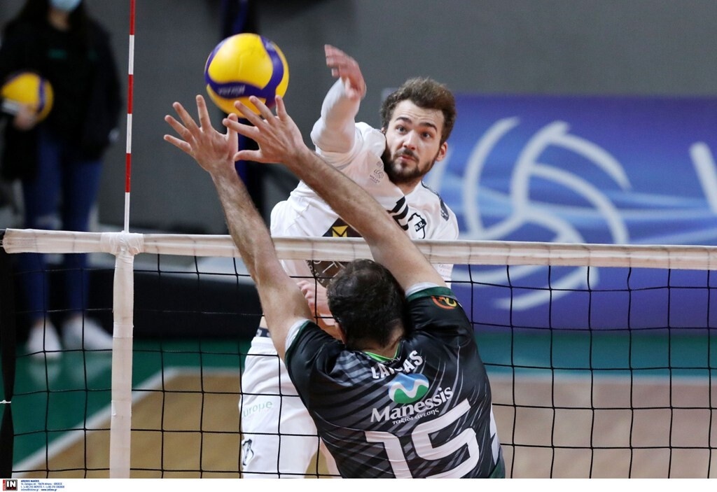 Volley League: Έσπασε το… ρόδι ο Μίλων (photos)