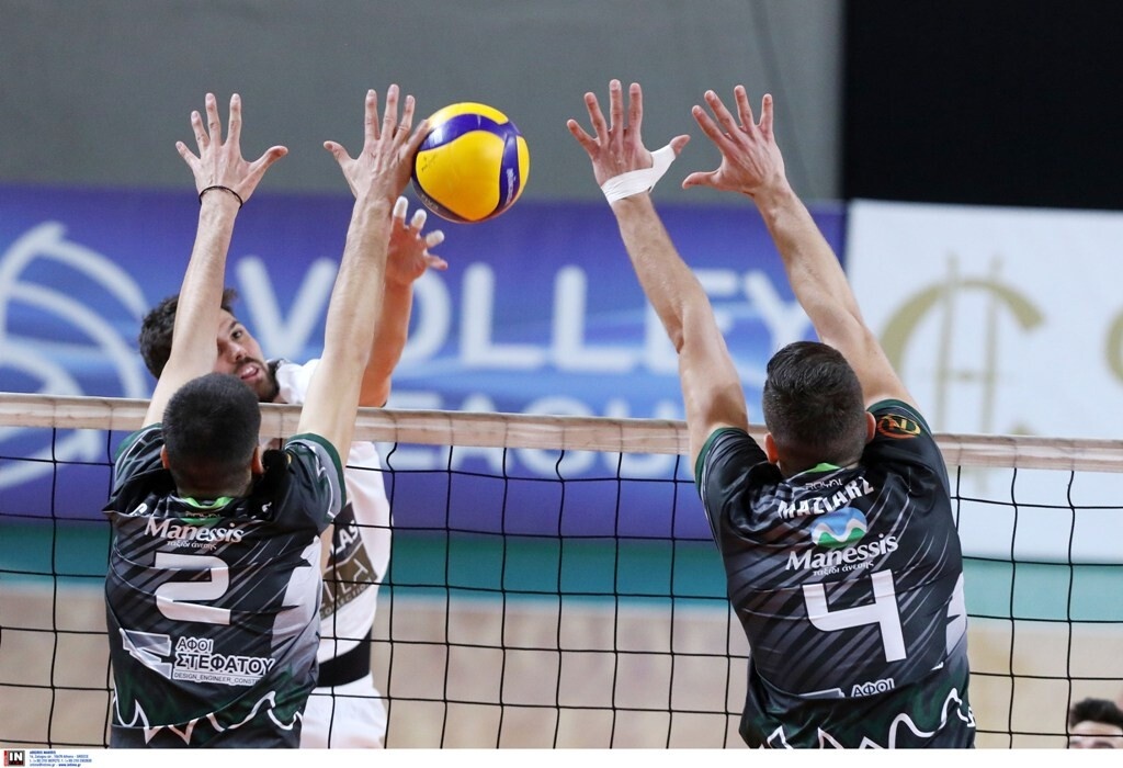 Volley League: Έσπασε το… ρόδι ο Μίλων (photos)