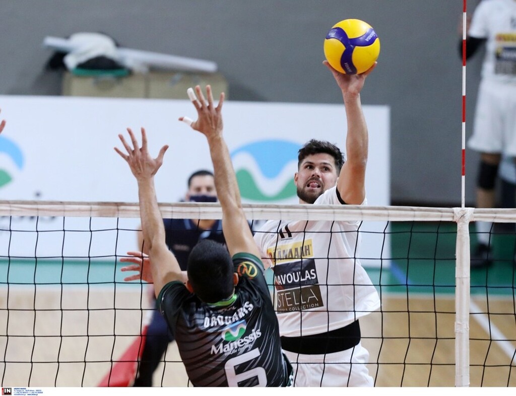 Volley League: Έσπασε το… ρόδι ο Μίλων (photos)