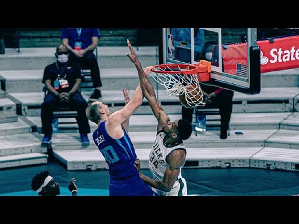 NBA: Τα καλύτερα του Γιάννη Αντετοκούνμπο με τους Χόρνετς (video+photos)