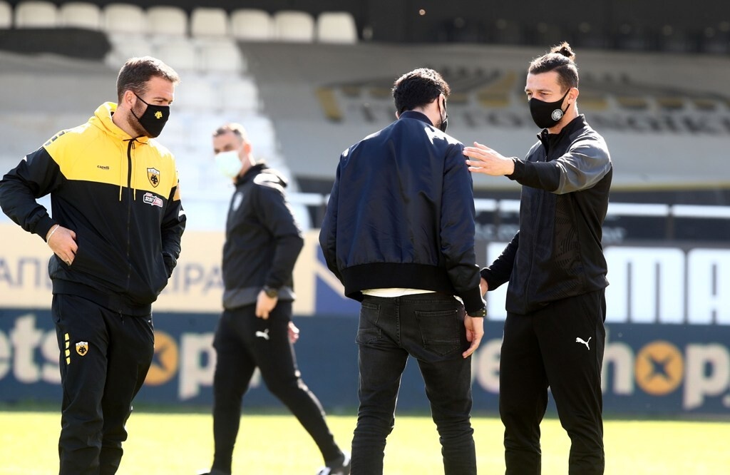 ΟΦΗ-ΑΕΚ: Πανό για τα Ίμια στο «Γεντί Κουλέ» (photos)