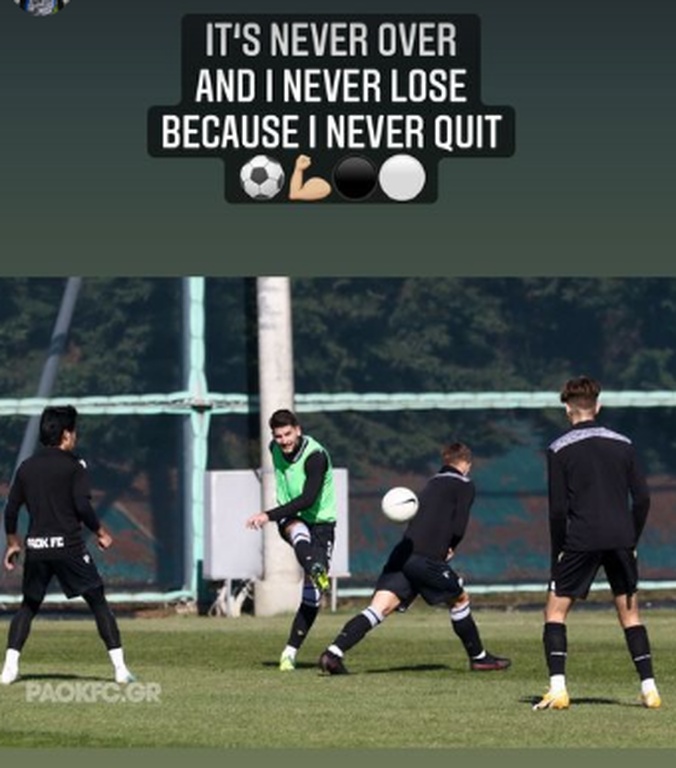 ΠΑΟΚ: Δεν το βάζει κάτω ο Τσόλακ! (photos)