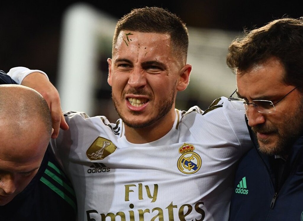 Ρεάλ Μαδρίτης: Ξανά τραυματίας ο Αζάρ! (Photos)