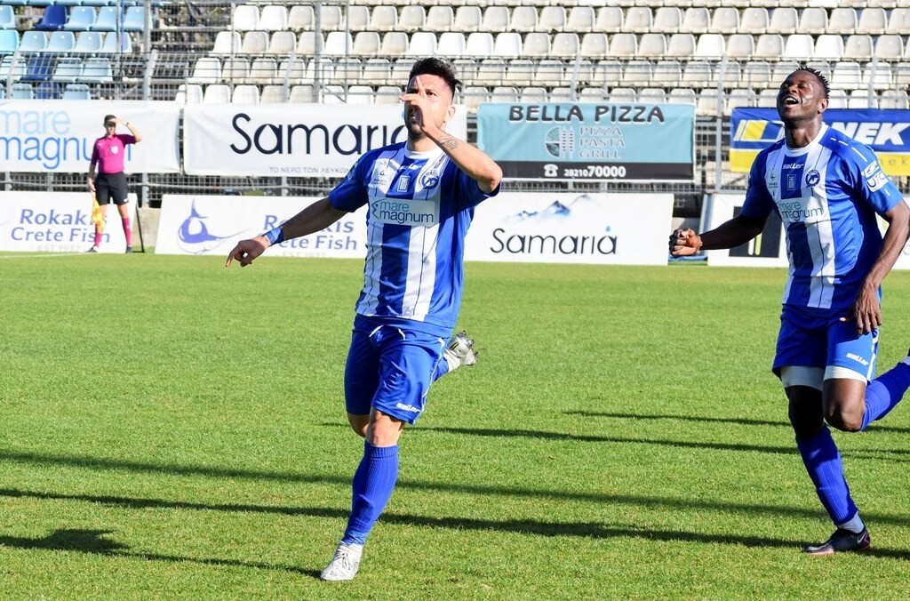 Χανιά-Δόξα Δράμας 1-0: Επιτέλους νίκη για τους Χανιώτες