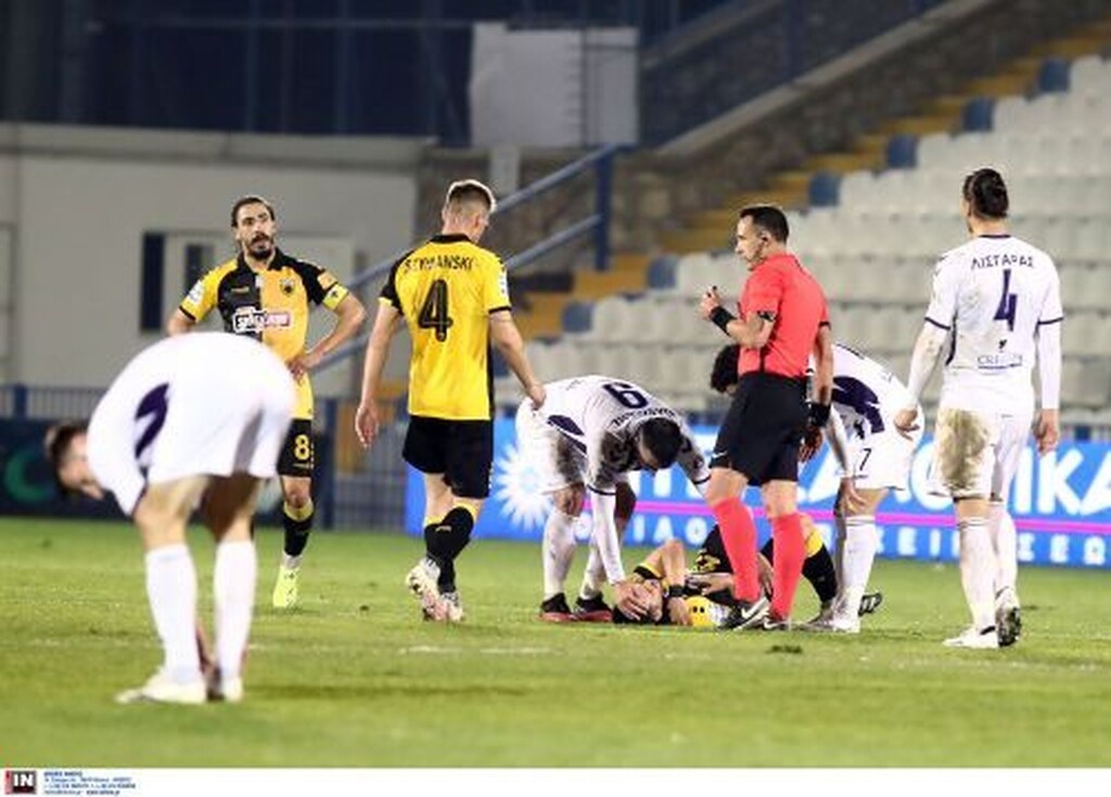 AEK: Πρόβλημα με Σάκχοφ και Γαλανόπουλο  - Τι αναφέρουν οι πρώτες εκτιμήσεις (video+photos)